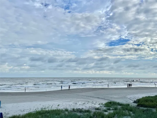 a view of beach and ocean