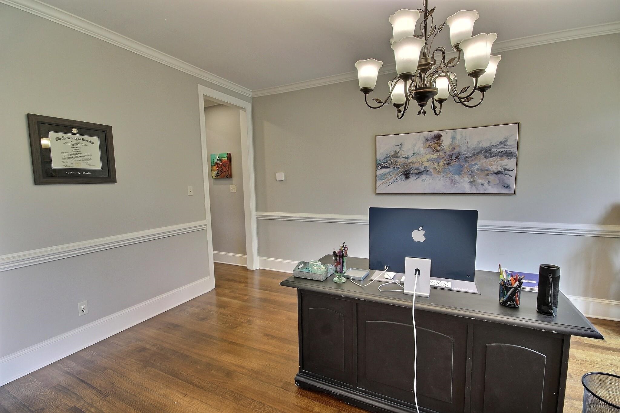 1707 Totty Lane Collierville, TN 38017 - Photo 6 of 40 a spacious bathroom with a granite countertop sink a mirror and a shower