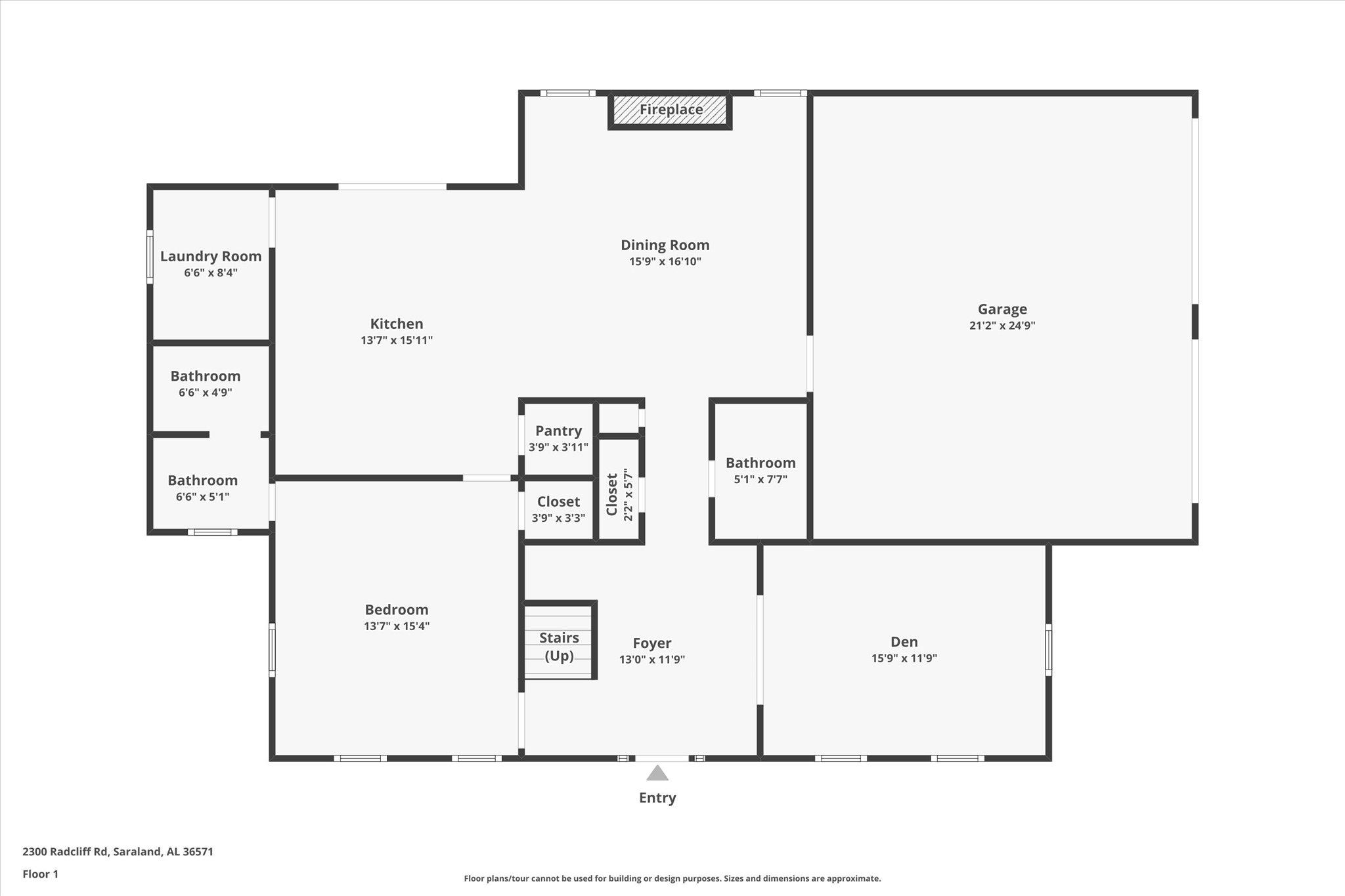 2300 Radcliff Road Saraland, AL 36571 - Photo 55 of 56 View of home floor plan