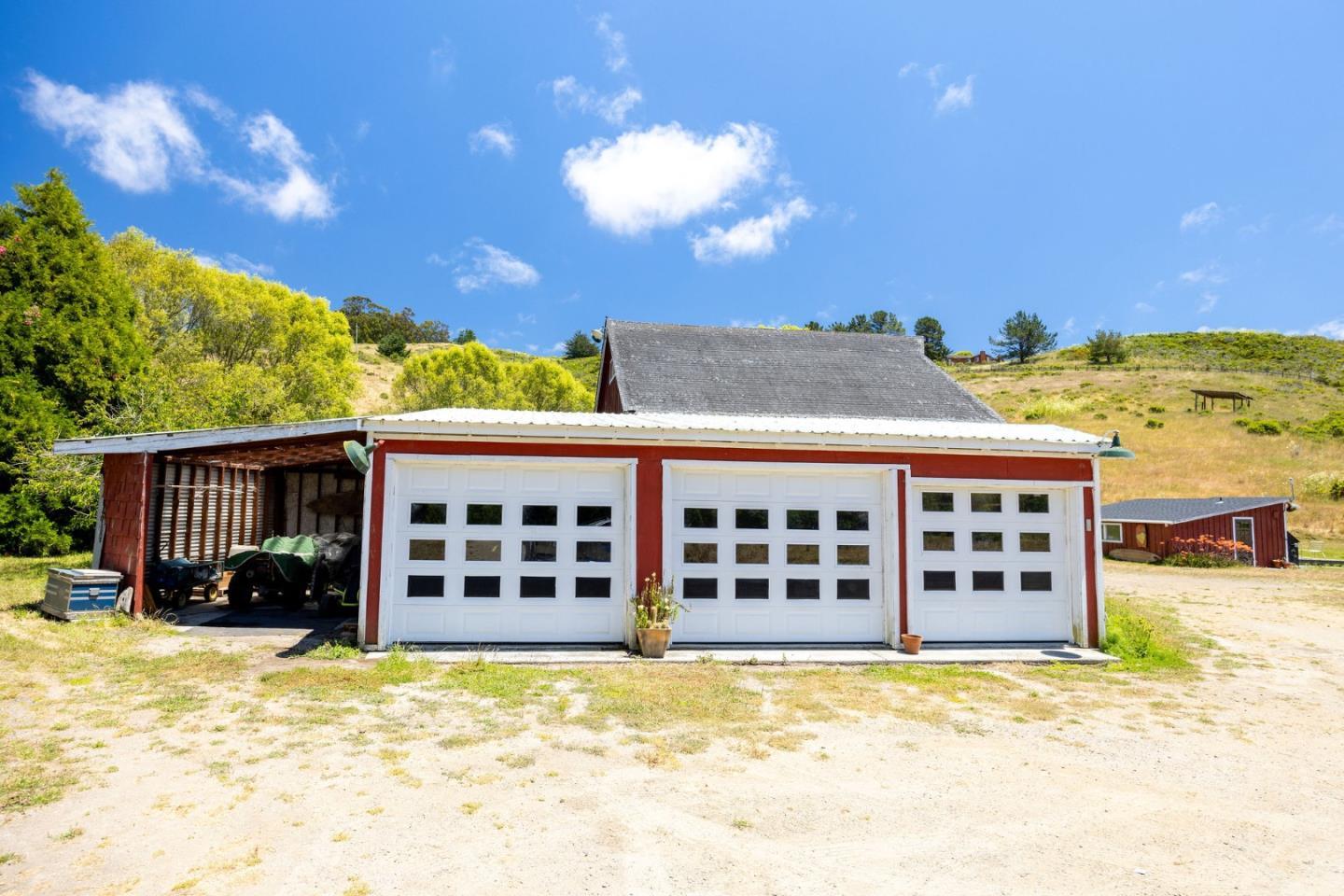 1650 Stage Road Pescadero, CA 94060 - Photo 28 of 55 a view of a house with a yard