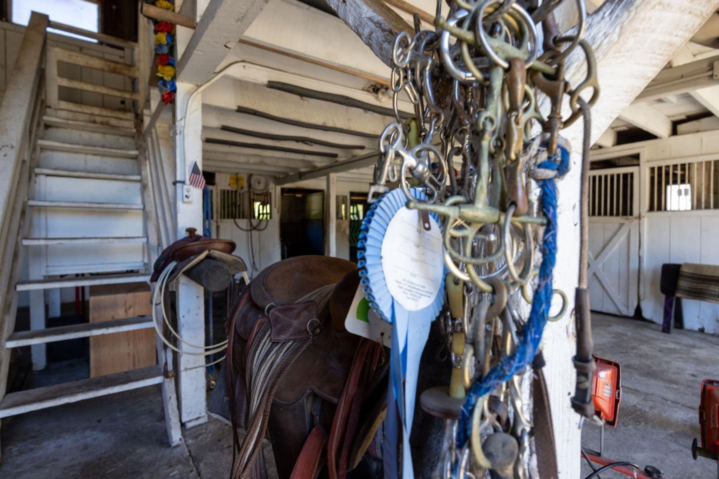 1650 Stage Road Pescadero, CA 94060 - Photo 35 of 55 a view of walk in closet with clothes and shoes