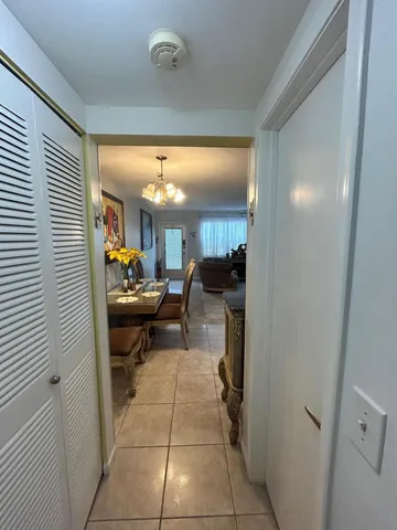 a view of a entryway door dining room and livingroom