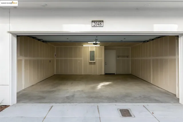 a view of parking garage