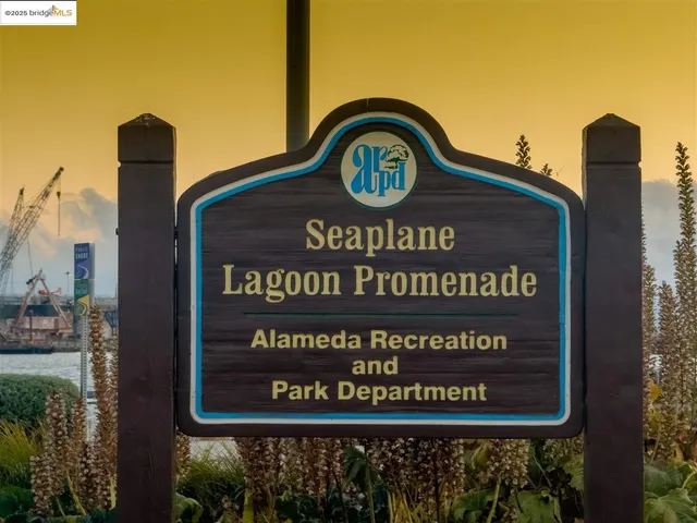 a sign on the side of a building