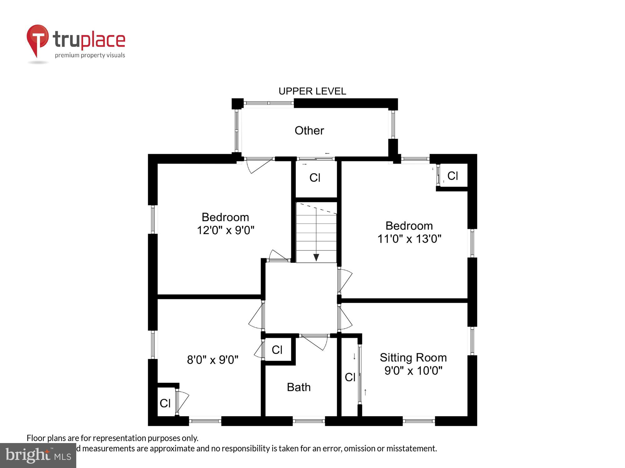 209 Cedarcroft Road Baltimore, MD 21212 - Photo 30 of 63 Upper level floor plan