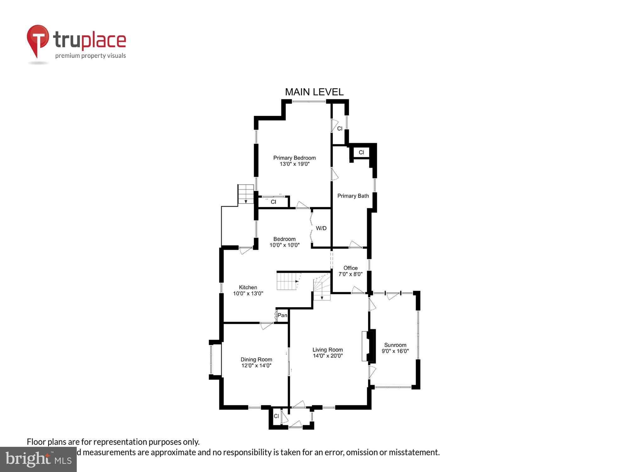 209 Cedarcroft Road Baltimore, MD 21212 - Photo 3 of 63 Main level floor plan