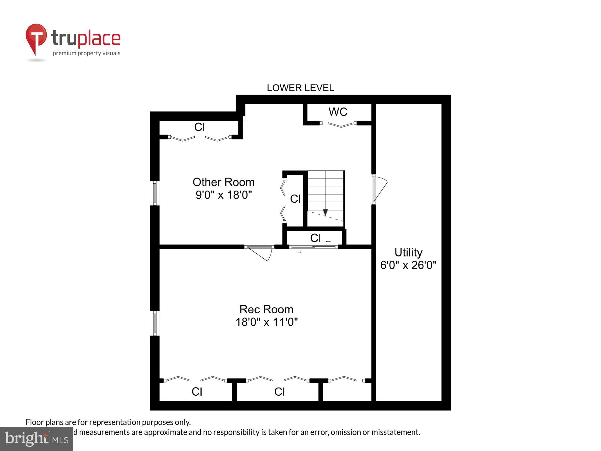 209 Cedarcroft Road Baltimore, MD 21212 - Photo 44 of 63 Lower level floorplan