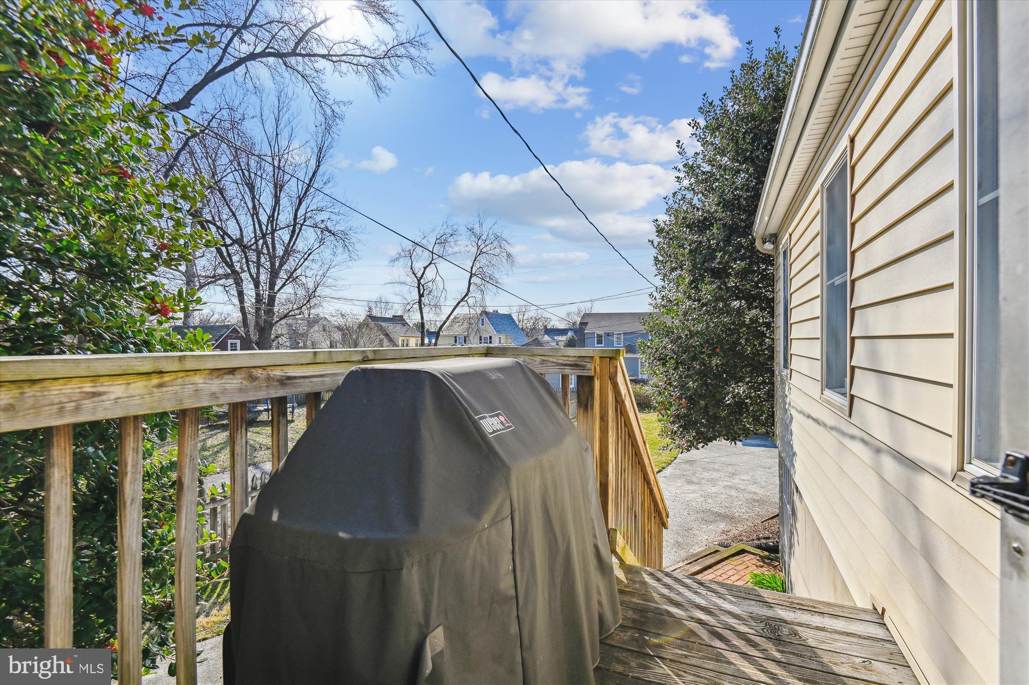 209 Cedarcroft Road Baltimore, MD 21212 - Photo 61 of 63 Deck off kitchen