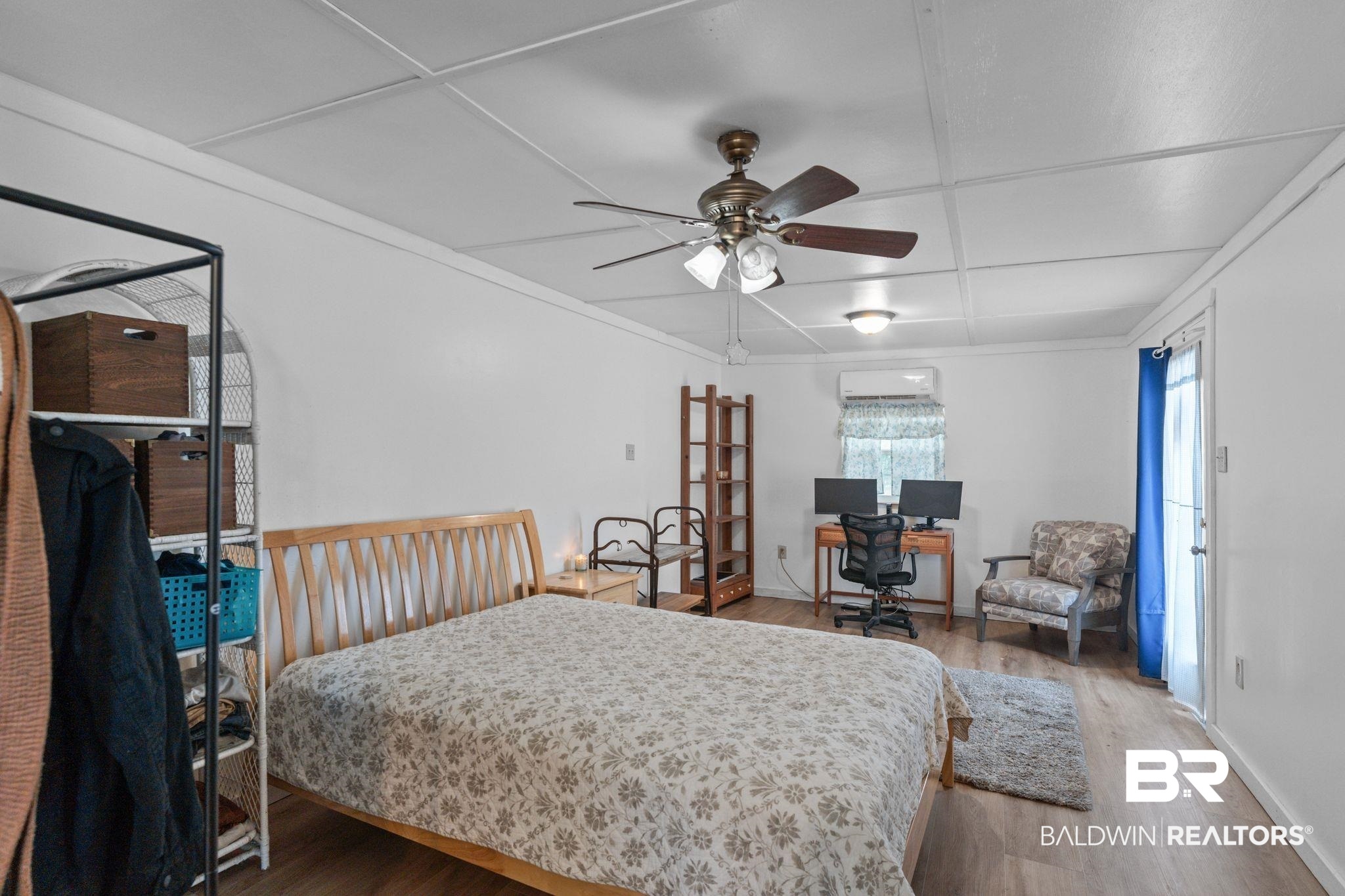10785 Gregg Road Semmes, AL 36575 - Photo 33 of 35 Bedroom with wood finished floors and a ceiling fan