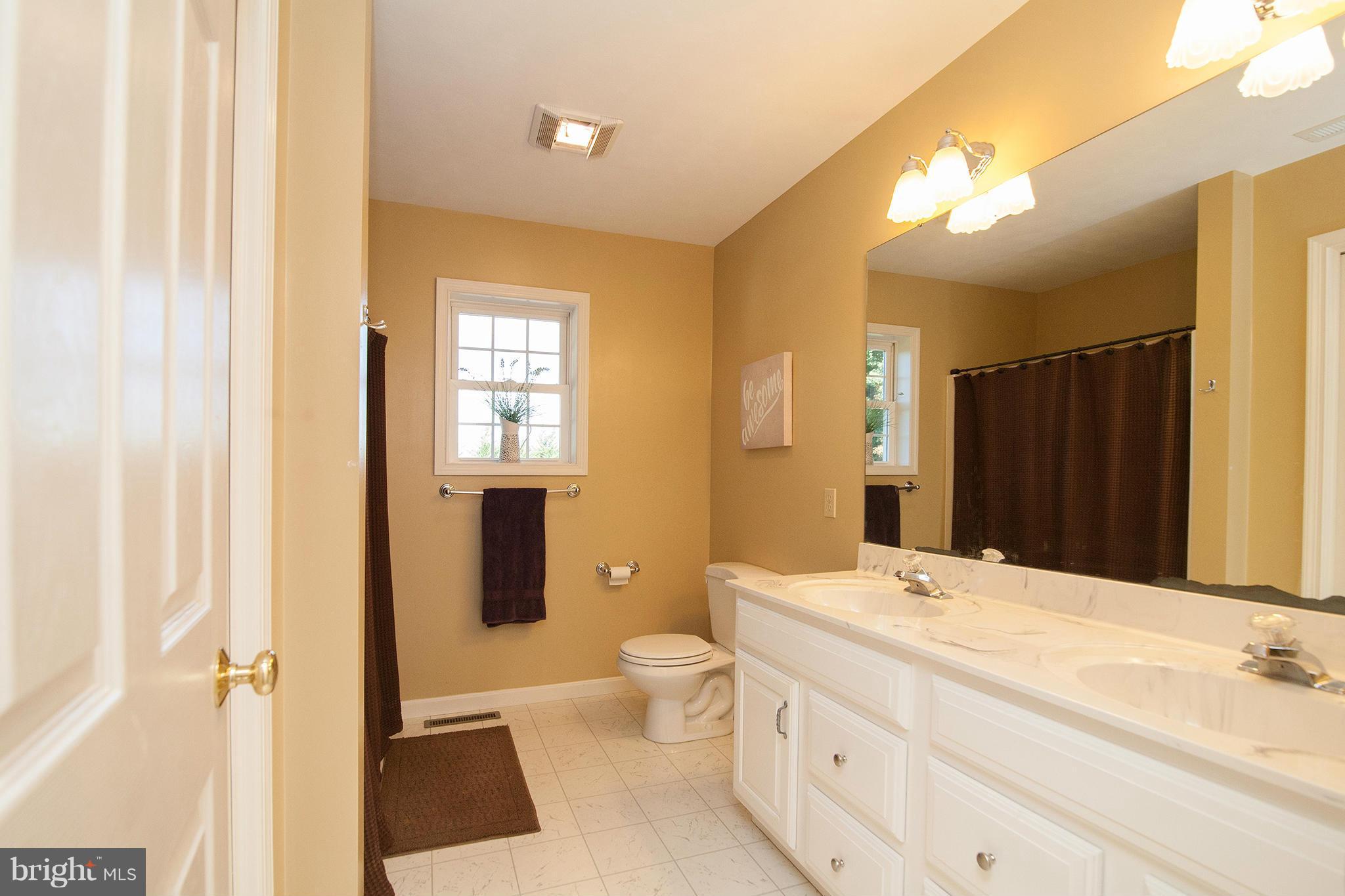 4131 Back Woods Road Westminster, MD 21158 - Photo 18 of 30 Hall Bath with Double Bowl Vanity