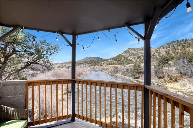 a view of mountain view with mountains in the background