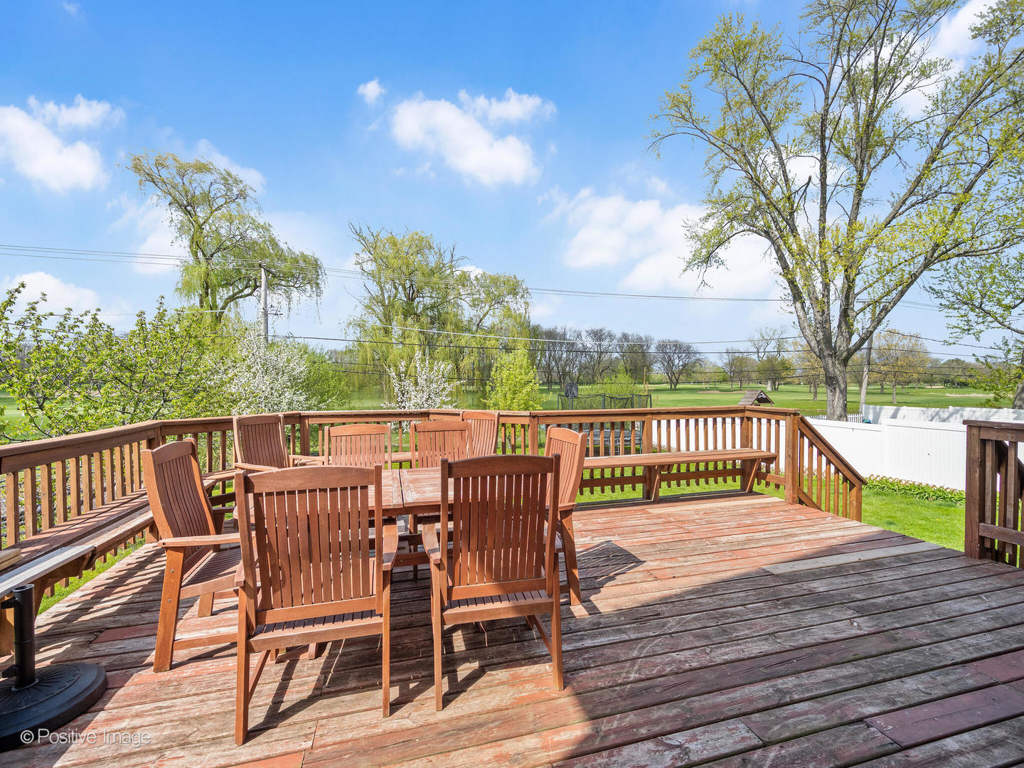 2804 Central Road Glenview, IL 60025 - Photo 34 of 41 a view of a wooden deck with chairs