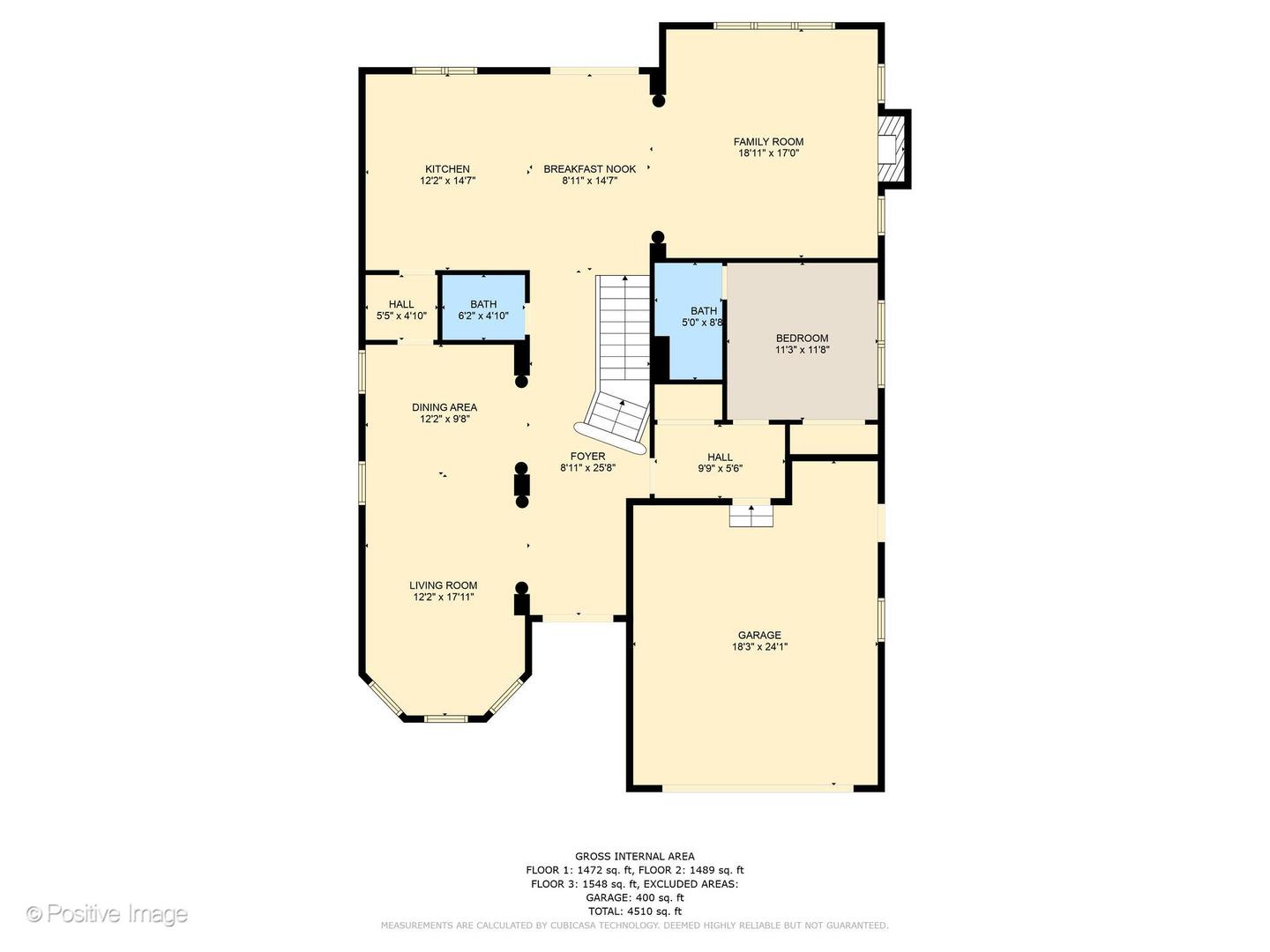 2804 Central Road Glenview, IL 60025 - Photo 39 of 41 a picture of a floor plan