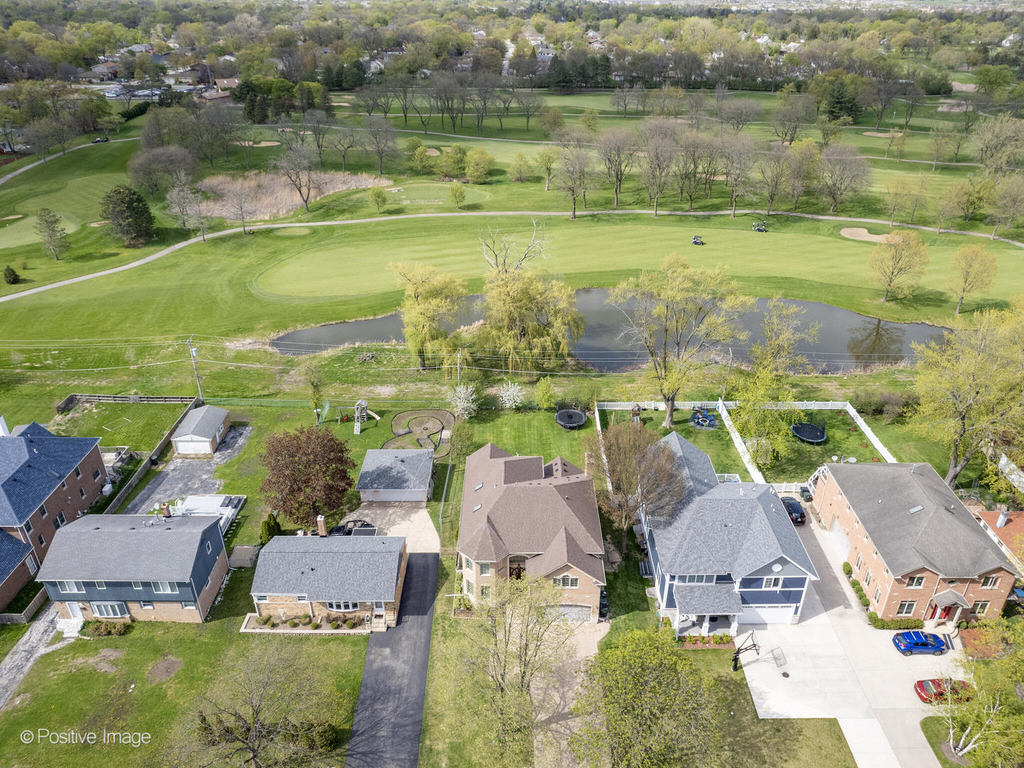 2804 Central Road Glenview, IL 60025 - Photo 4 of 41 an aerial view of a house with a lake view
