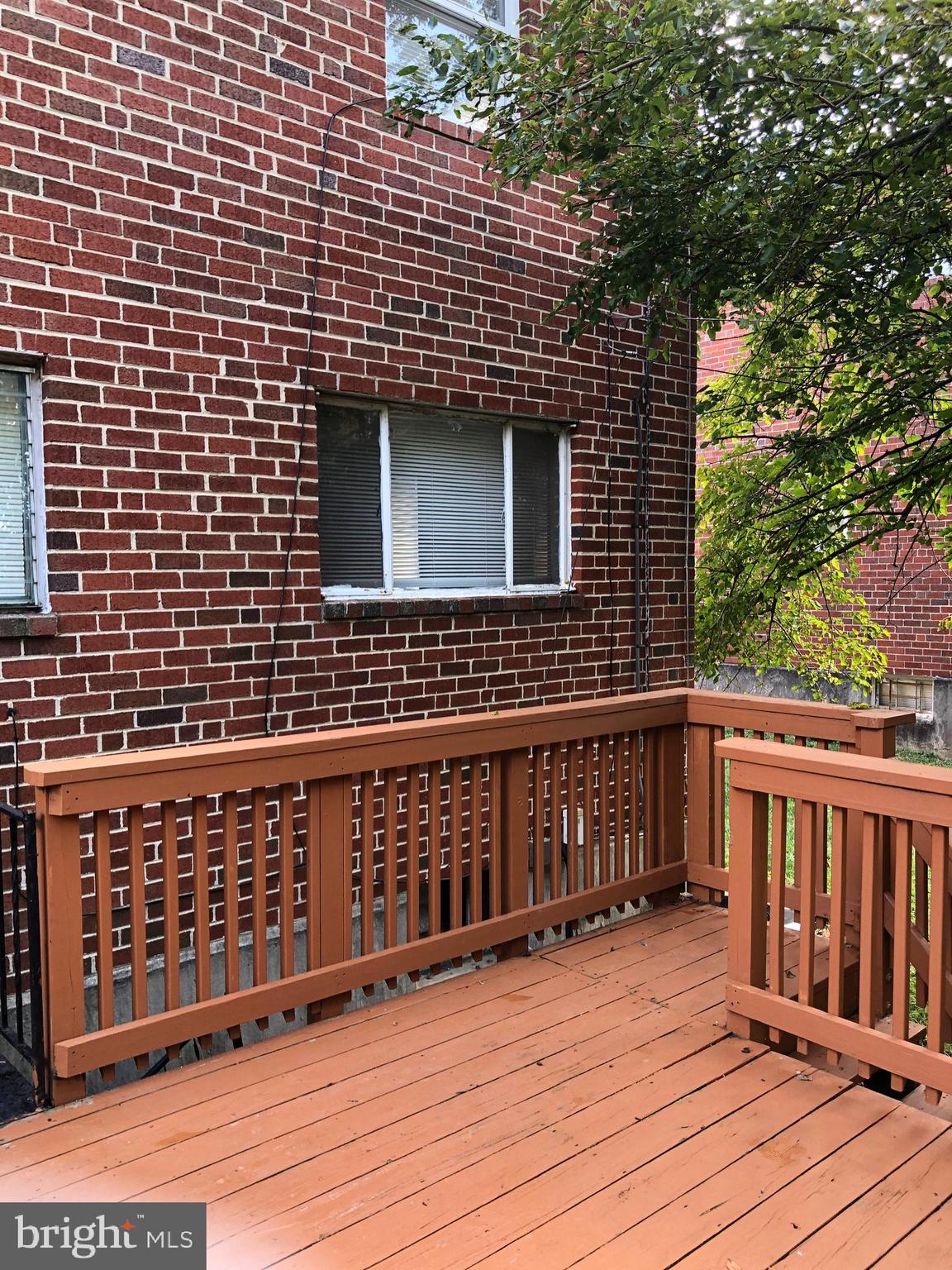 3810 Bancroft Road Baltimore, MD 21215 - Photo 12 of 19 a view of a wooden deck