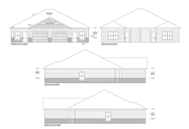 a view of a white building