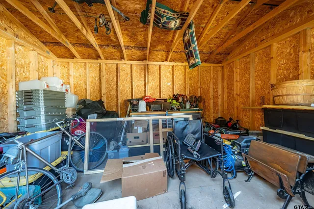 a outdoor space with furniture