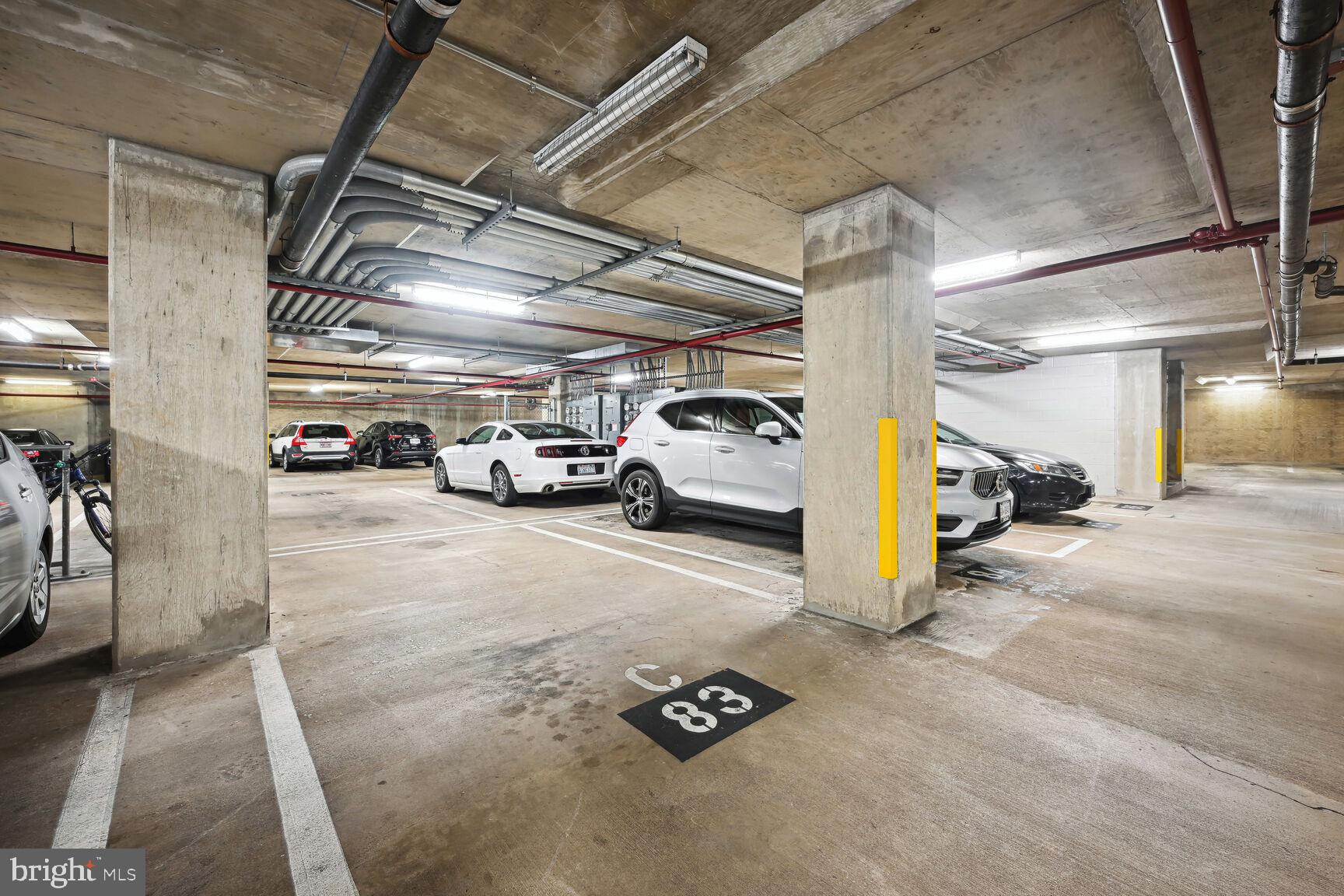 811 4th Street Northwest, Unit 720 Washington, DC 20001 - Photo 22 of 32 Underground assigned parking
