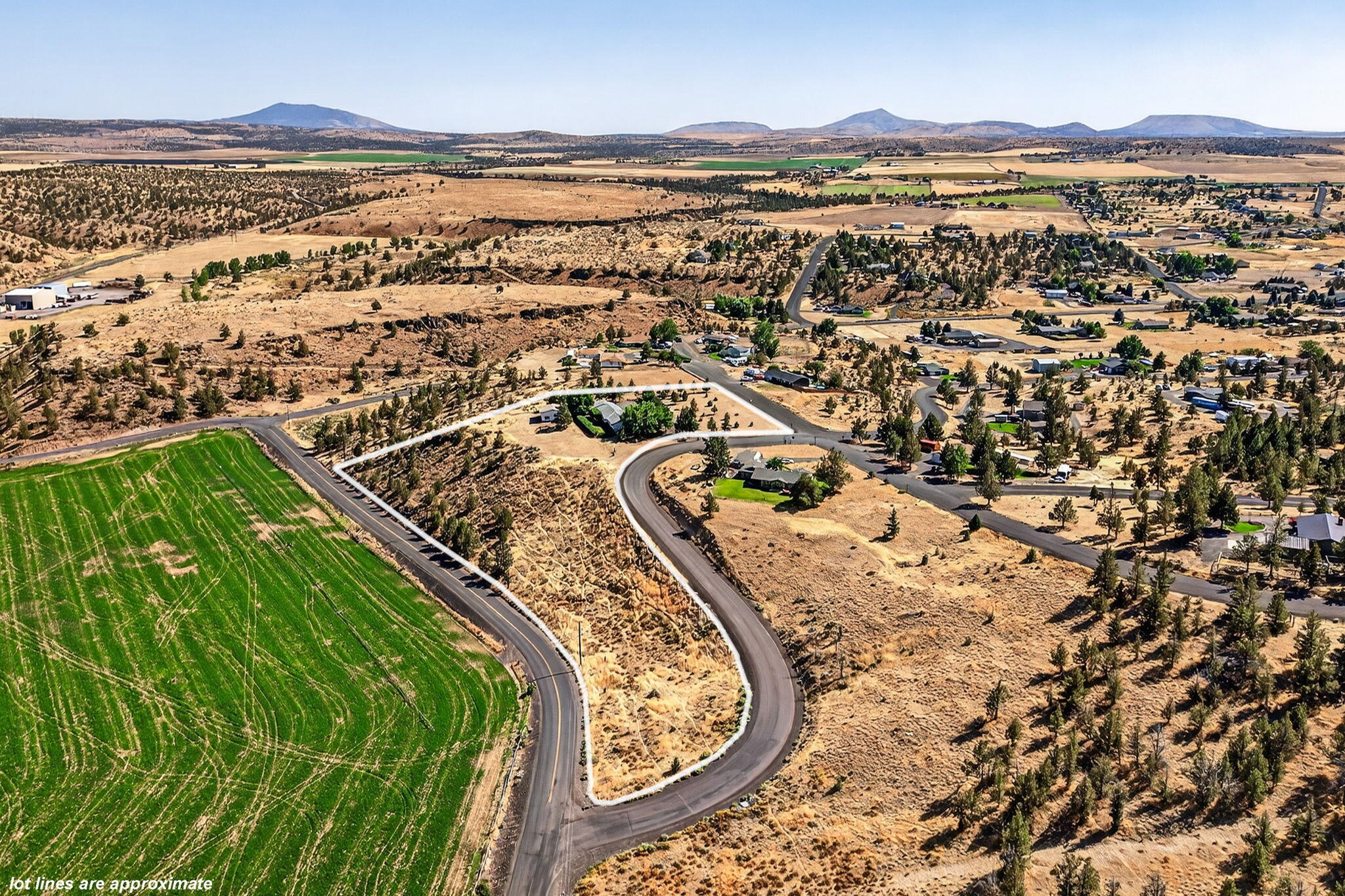 951 Southeast Rancho Lane Madras, OR 97741 - Photo 40 of 48 Aerial View (3.42 Acres)