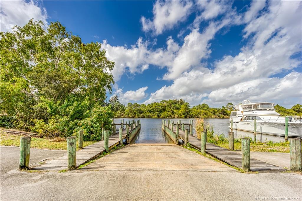 2441 Southwest Omega Way Stuart, FL 34997 - Photo 23 of 37 River Forest Residents enjoy Day Dock into the St Lucie Waterway