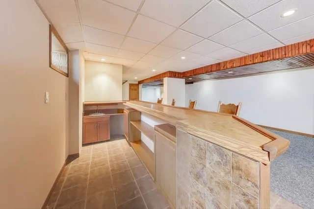 a view of outdoor space and deck