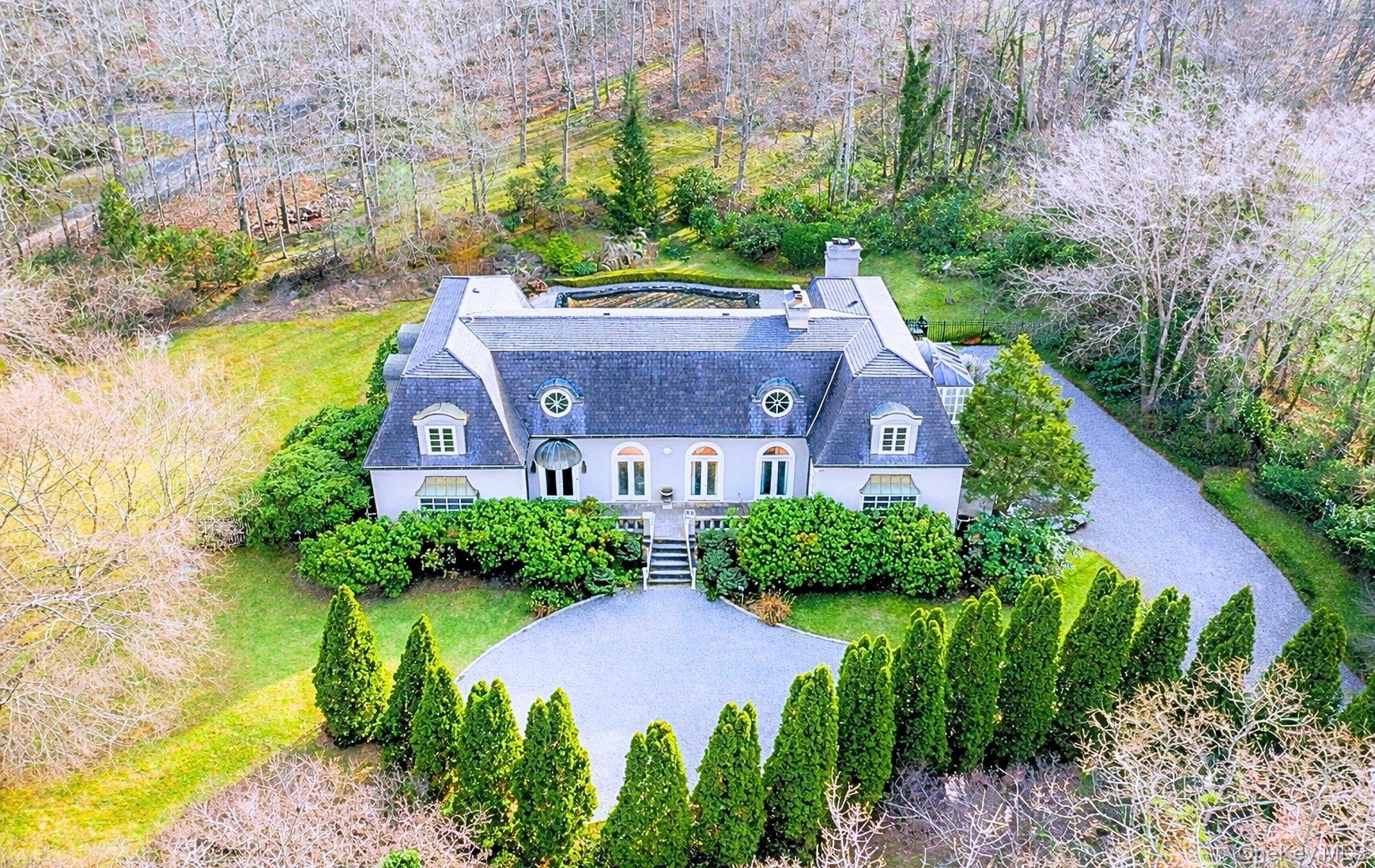 Aerial view of estate