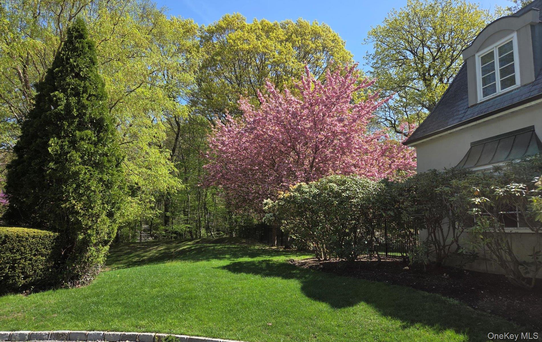 38 Tiffany Road Oyster Bay, NY 11771 - Photo 41 of 50 View of green lawn/ speciman plantings and trees Landscaped property