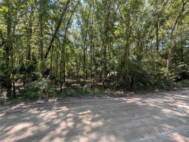 a view of outdoor space with trees