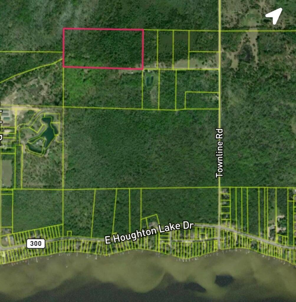 V/l North Town Line Road Houghton Lake, MI 48629 - Photo 2 of 12 Townline Aerial