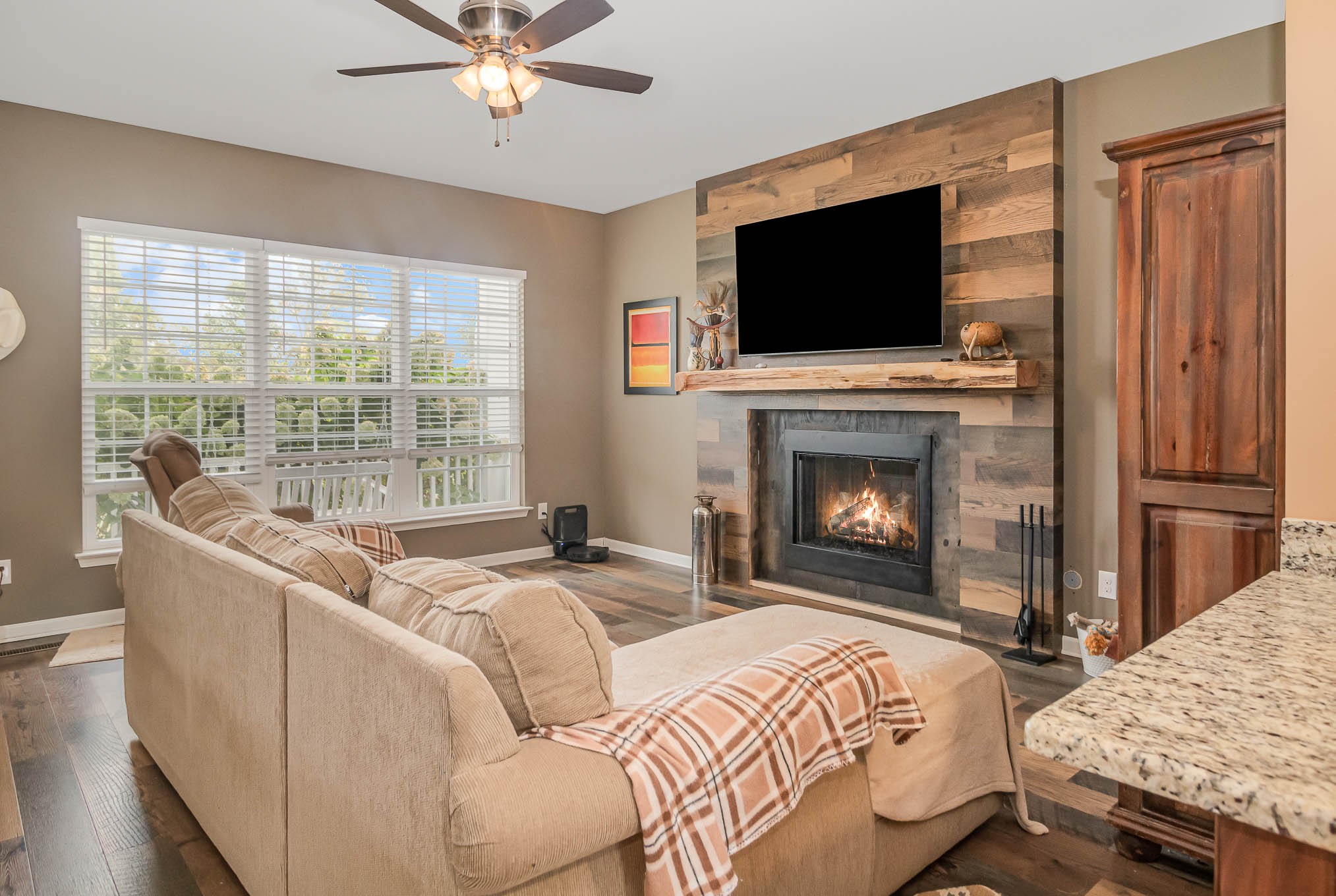 3997 Mitchell Road Lebanon, TN 37087 - Photo 4 of 27 a bed room with a bed and a flat screen tv