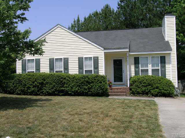 4405 Canadian Court Raleigh, NC 27616 - Photo 1 of 10 a front view of a house with a yard