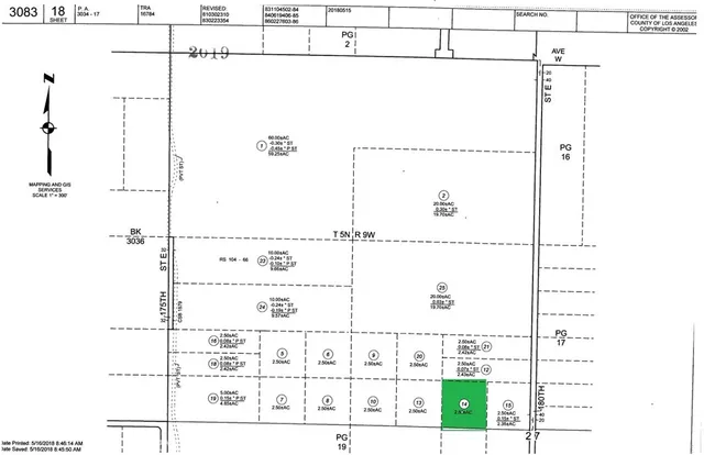 $30,000 | 0 179th Street East, Llano, CA 93544