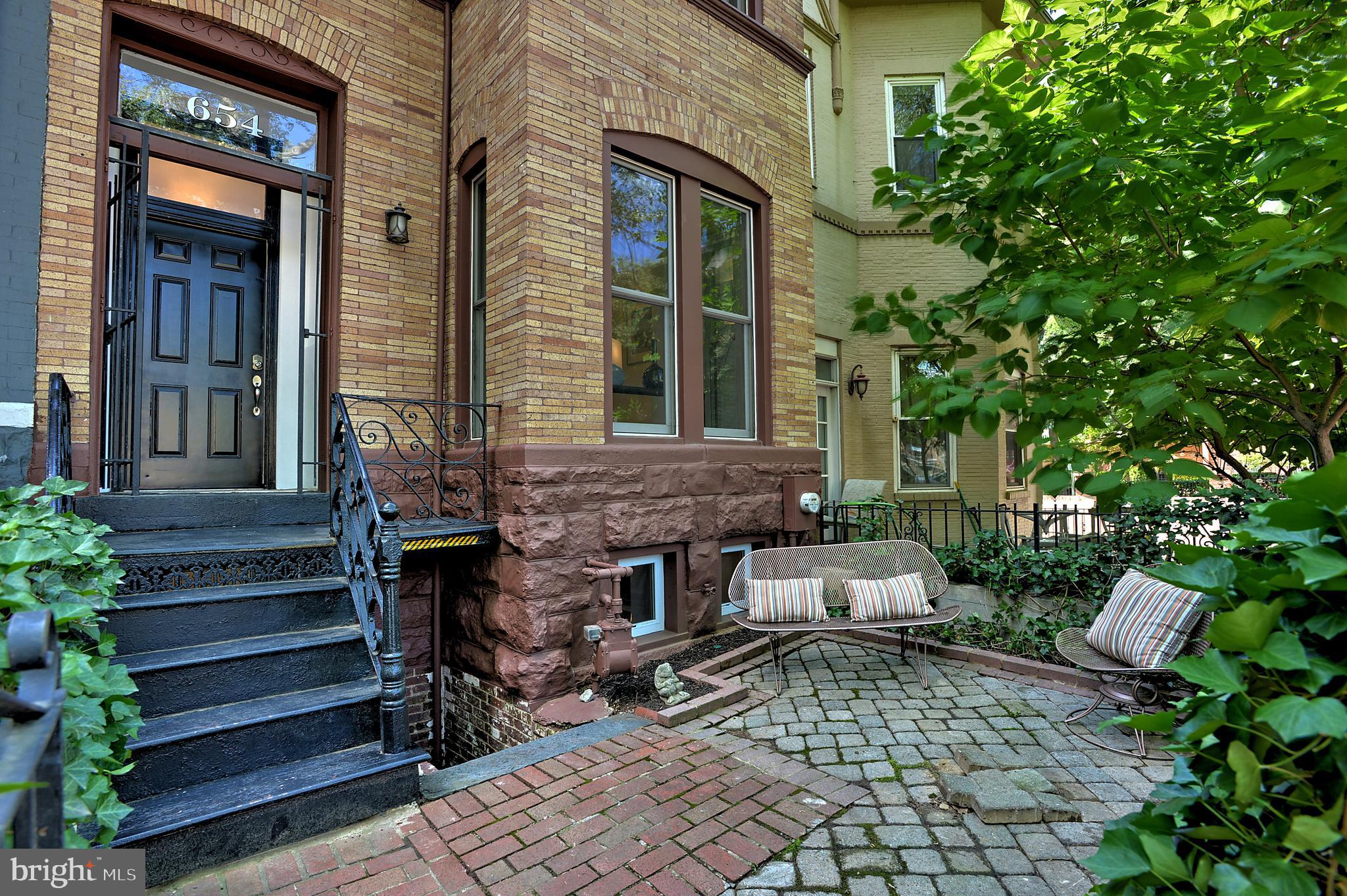 654 9th Street Northeast Washington, DC 20002 - Photo 33 of 33 Quiet patio for morning sun or evening shade.