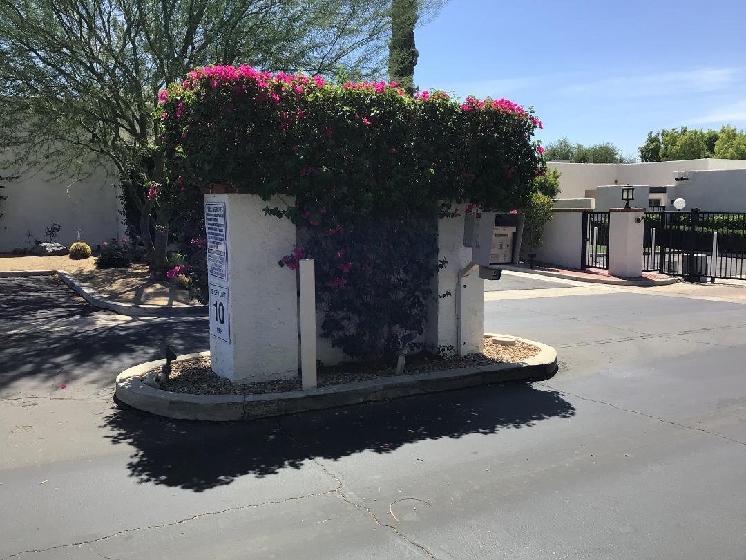 618 Violeta Drive Palm Springs, CA 92262 - Photo 3 of 35 a view of water fountain in front of a house