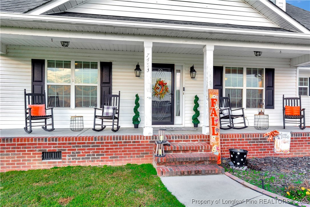 7453 7th Street Road Lumberton, NC 28358 - Photo 5 of 37 front view of house with a porch