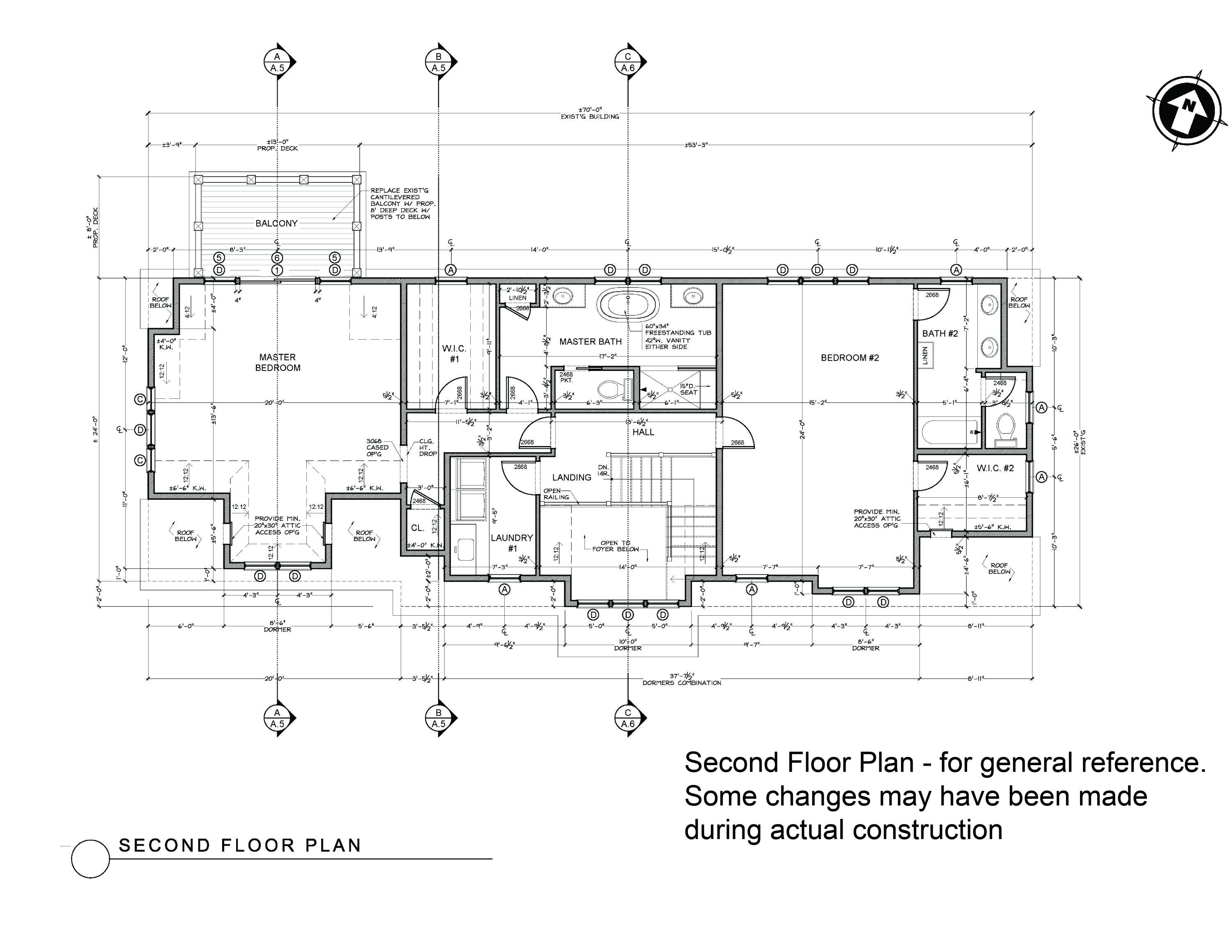 74 East Bay View Road Dennis, MA 02638 - Photo 75 of 76 74 EBV 2nd floor plan enlgd jpg
