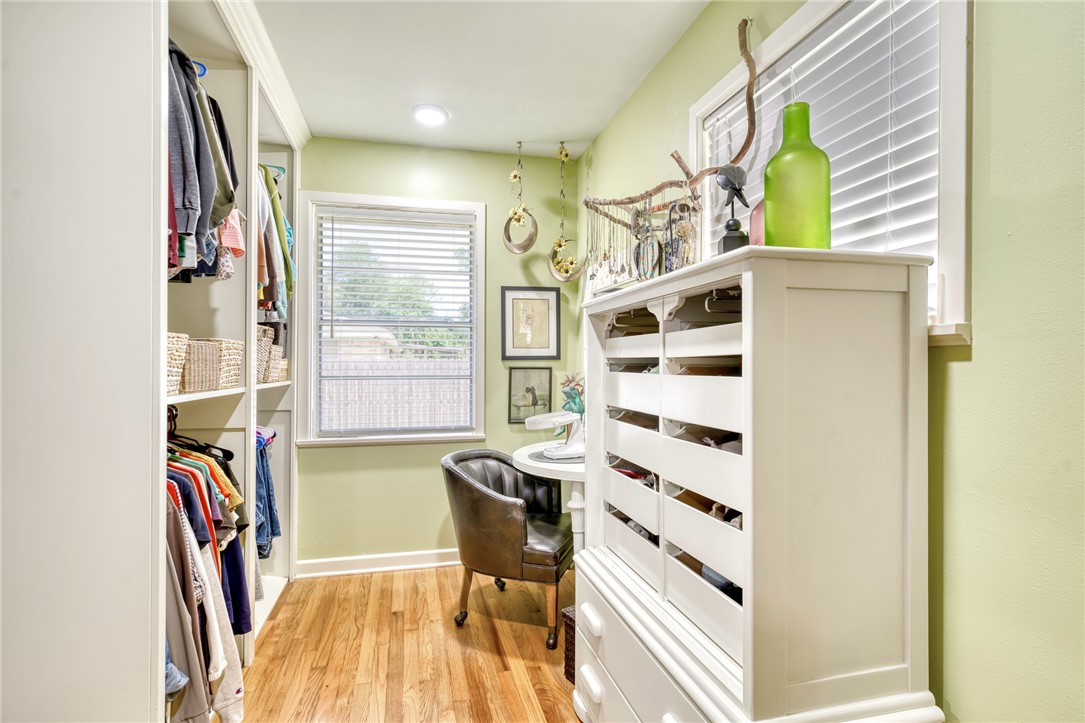 801 North Center Street Franklin, TX 77856 - Photo 21 of 32 Spacious closet with wood finished floors