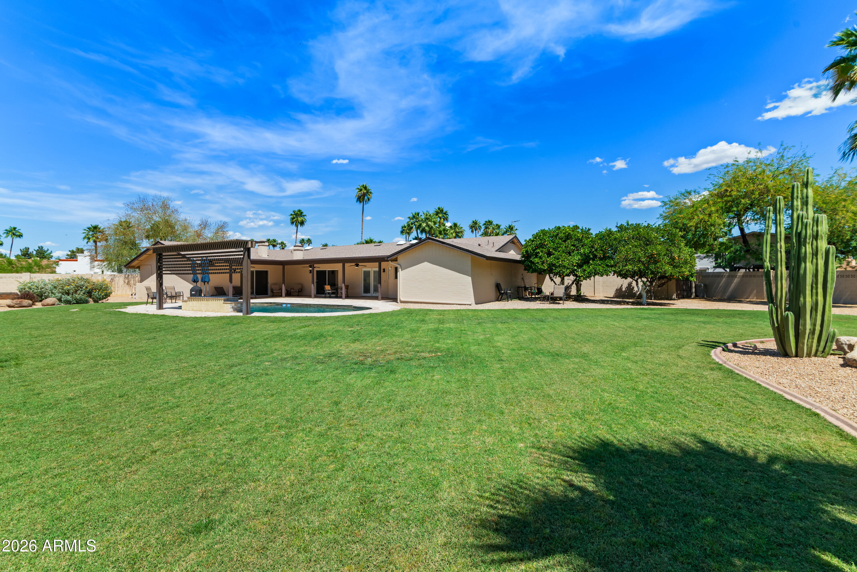 5601 East Charter Oak Road Scottsdale, AZ 85254 - Photo 45 of 56 HUGE Yard