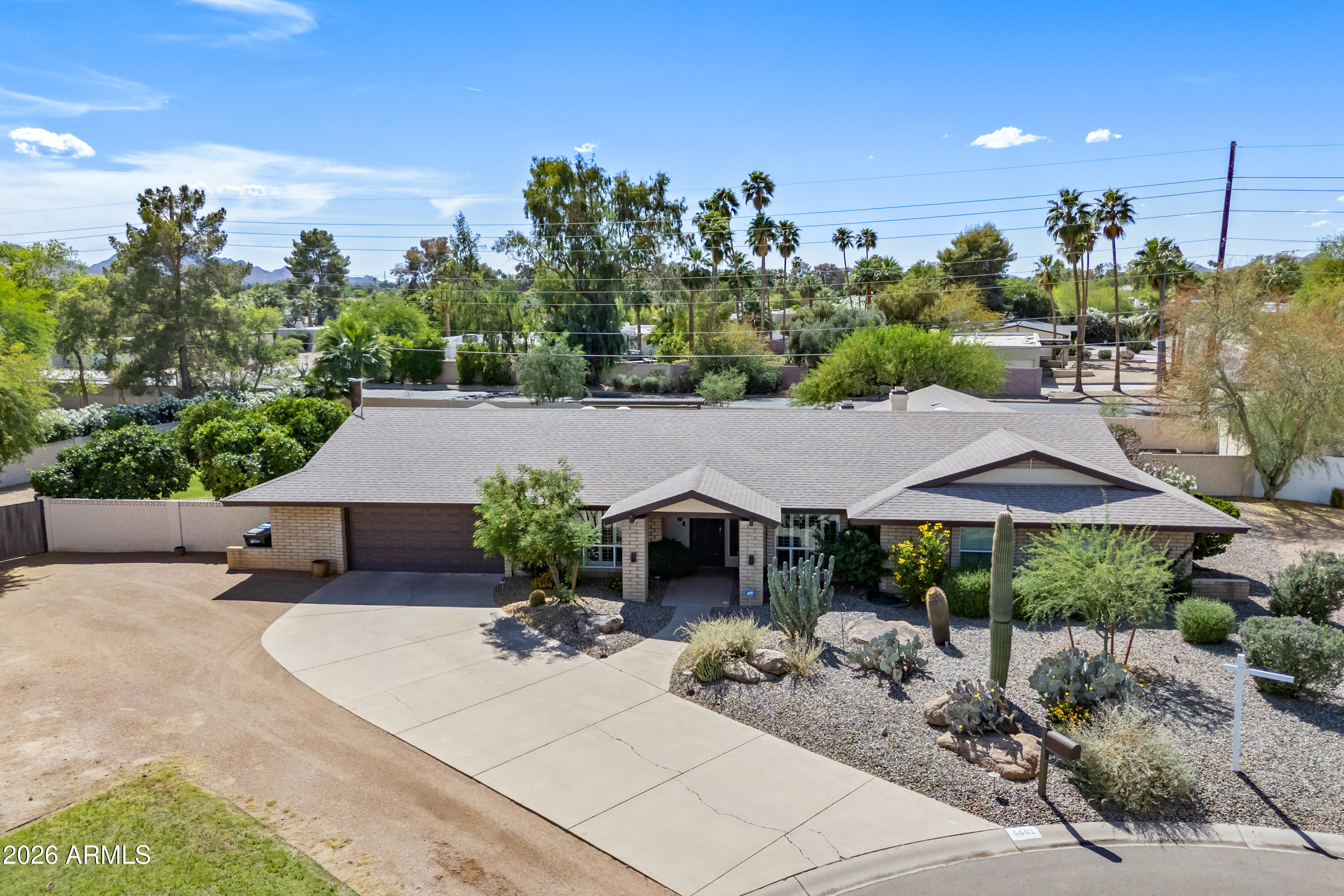 5601 East Charter Oak Road Scottsdale, AZ 85254 - Photo 50 of 56 RV Parking and RV Gate