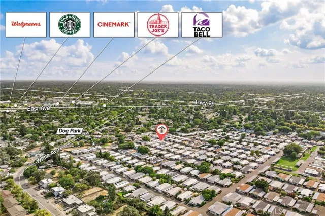 a view of a livingroom with furniture