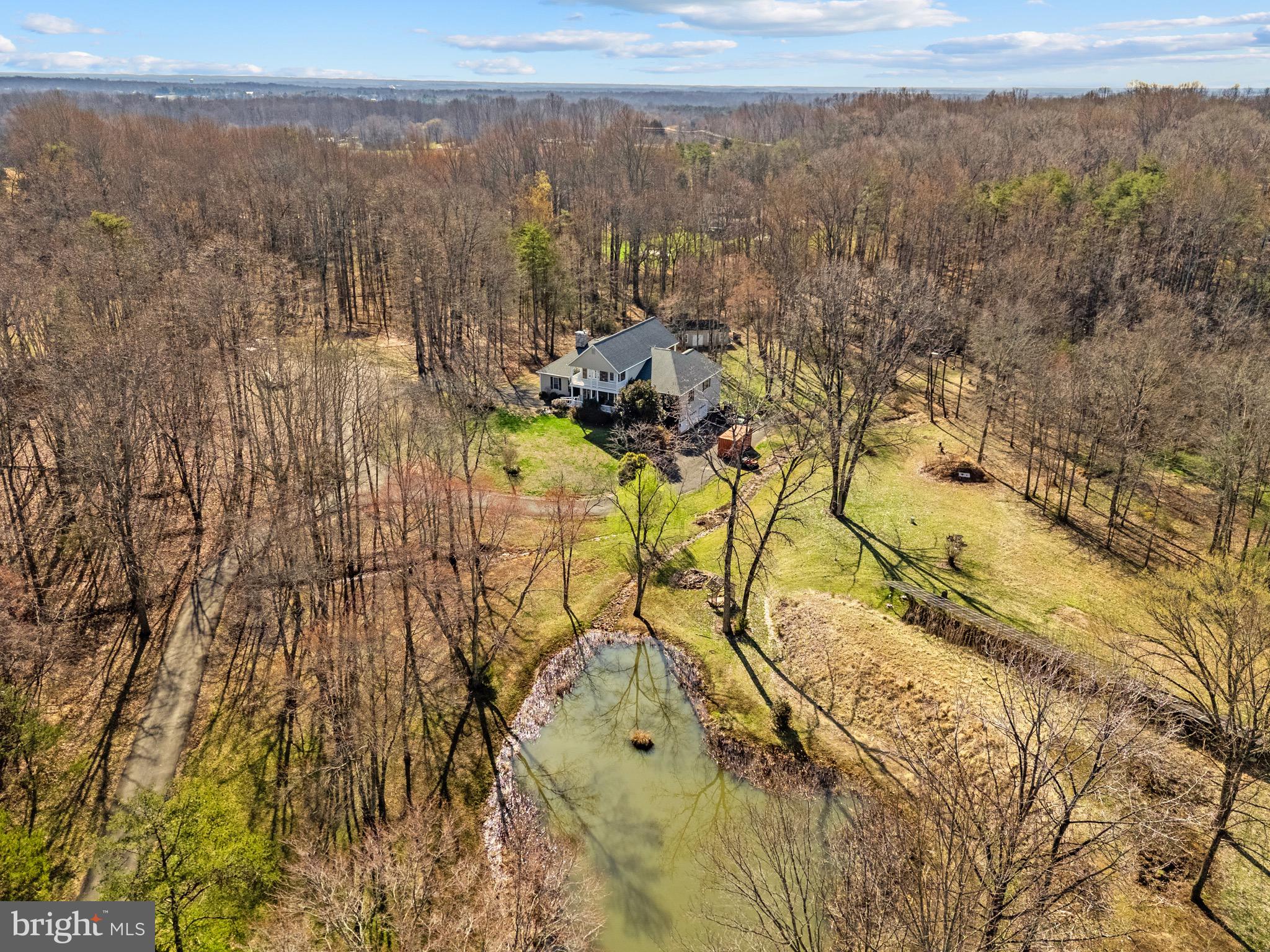 10409 Lees Mill Road Warrenton, VA 20186 - Photo 47 of 57 Overview with Pond