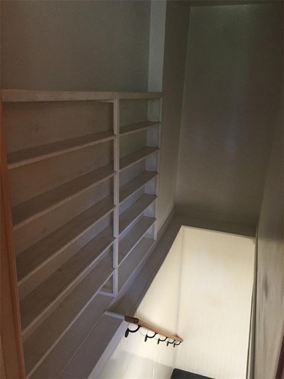 685 Pluto Road Ligonier, PA 15658 - Photo 15 of 25 Stairs to lower level with pantry shelves built in on left...