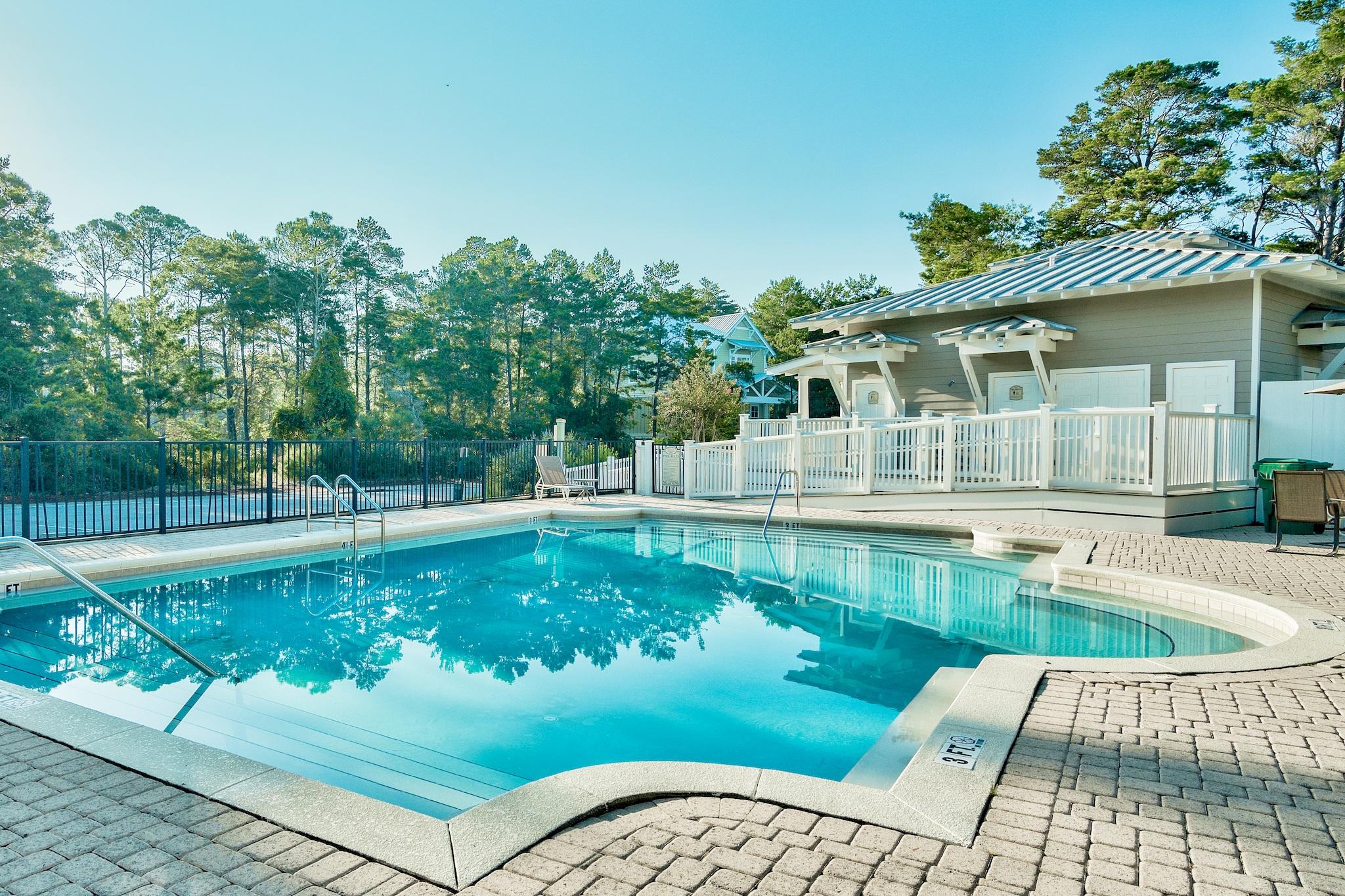 Lot 55 Matt's Way Santa Rosa Beach, FL 32459 - Photo 14 of 16 a view of a swimming pool with a patio