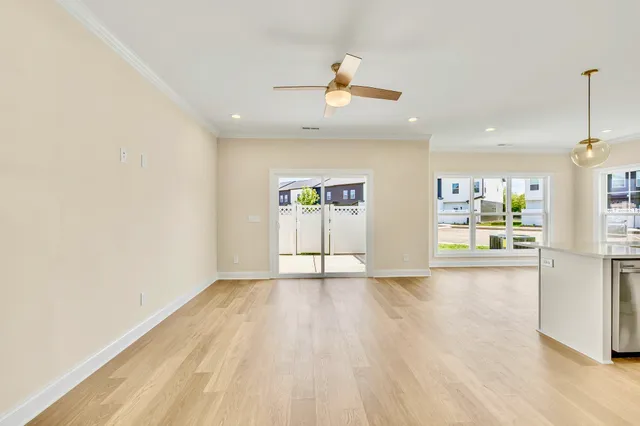 a view of an empty room with window