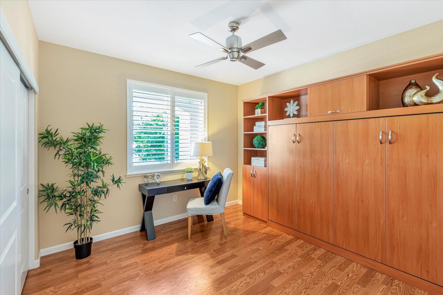 9545 Grande Drive Gilroy, CA 95020 - Photo 12 of 28 a workspace room with furniture and a potted plant