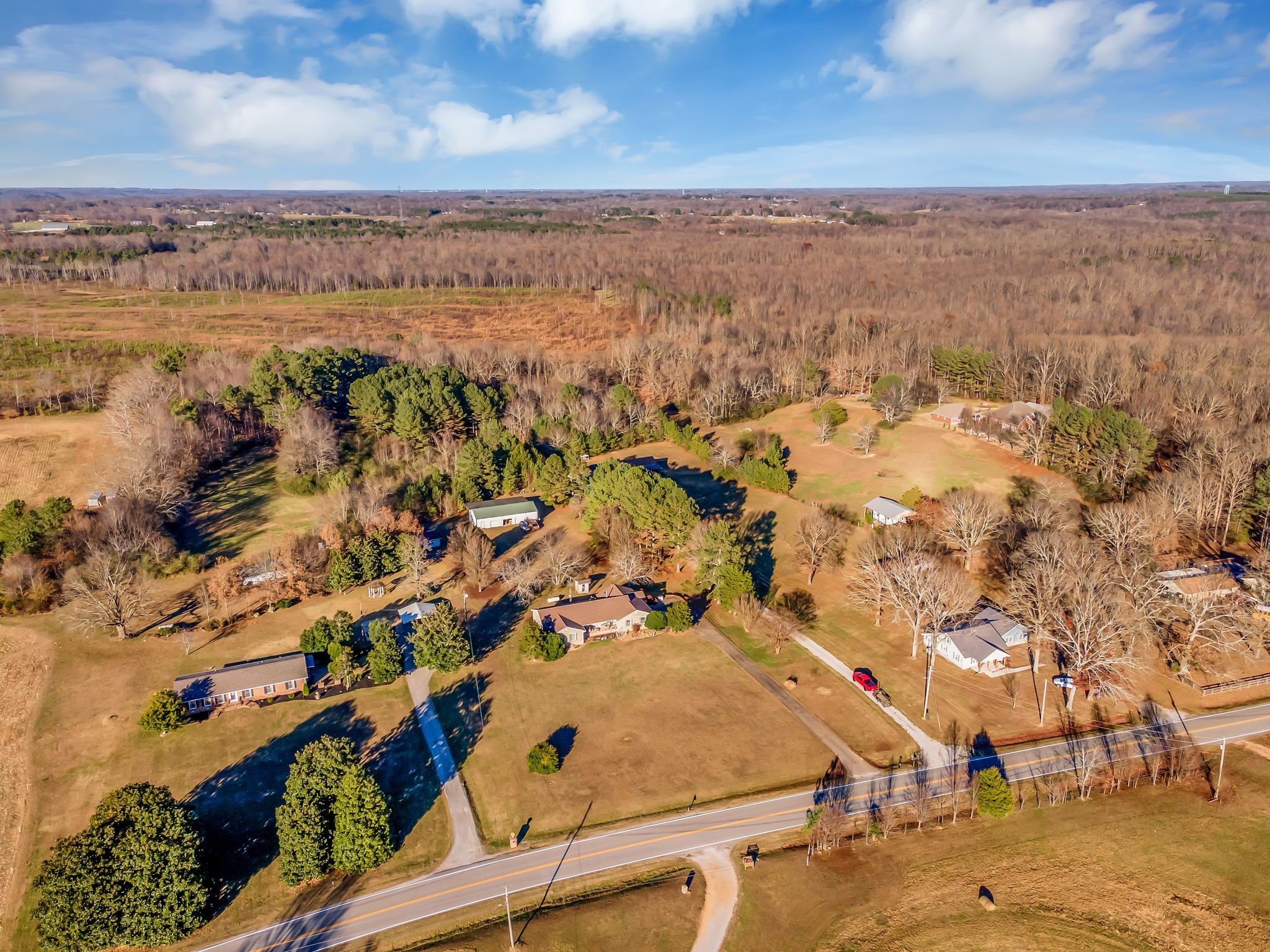 104 Glendale Road Loretto, TN 38469 - Photo 45 of 46 an aerial view of residential building and ocean