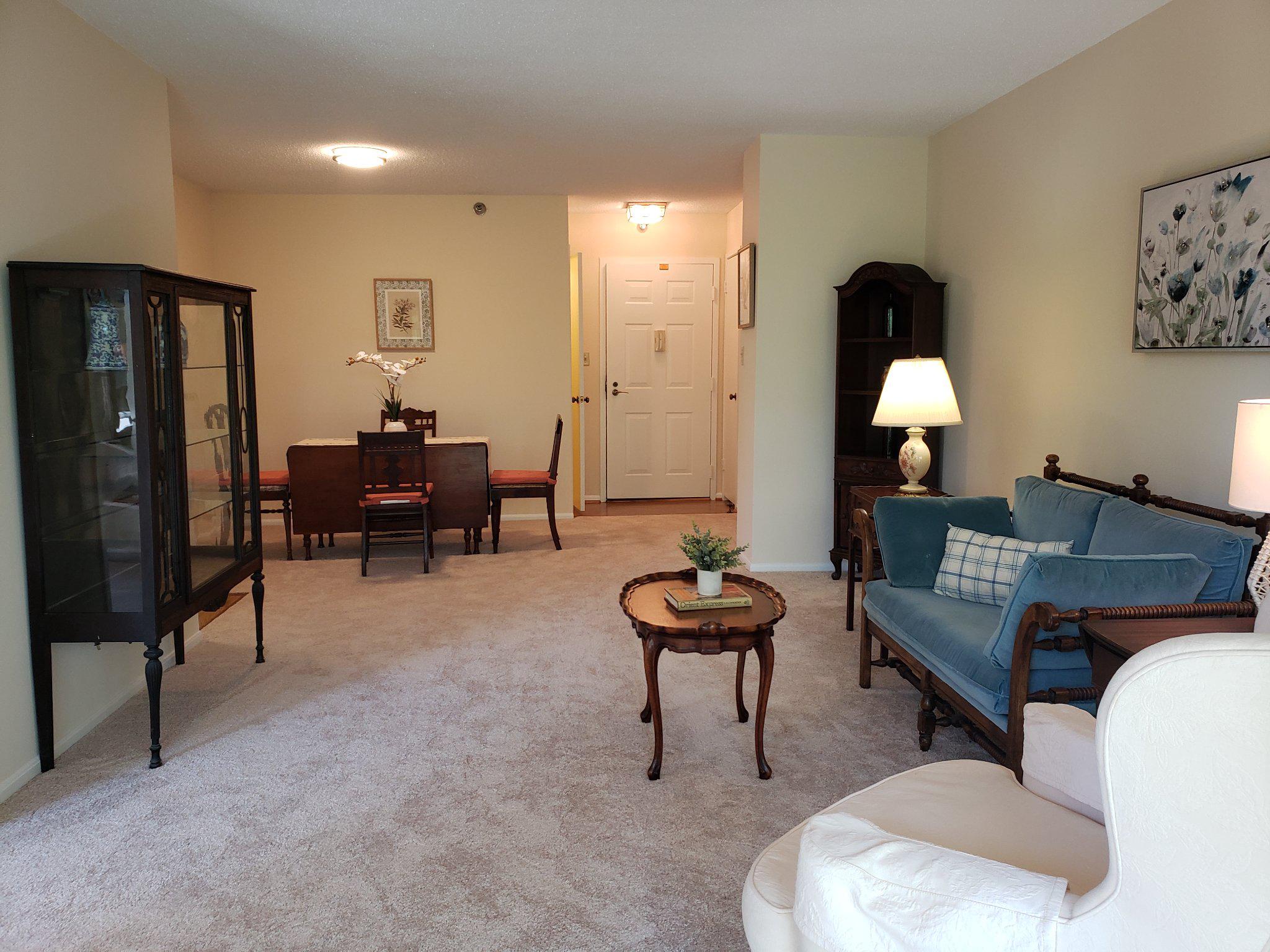 15100 Interlachen Drive, Unit 4520 Silver Spring, MD 20906 - Photo 1 of 39 Spacious Living Rm Open to Dining area