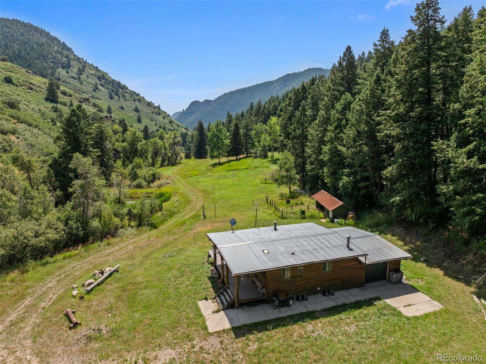12954 South Kuehster Road Littleton, CO 80127 - Photo 15 of 43 a aerial view of a house with a yard