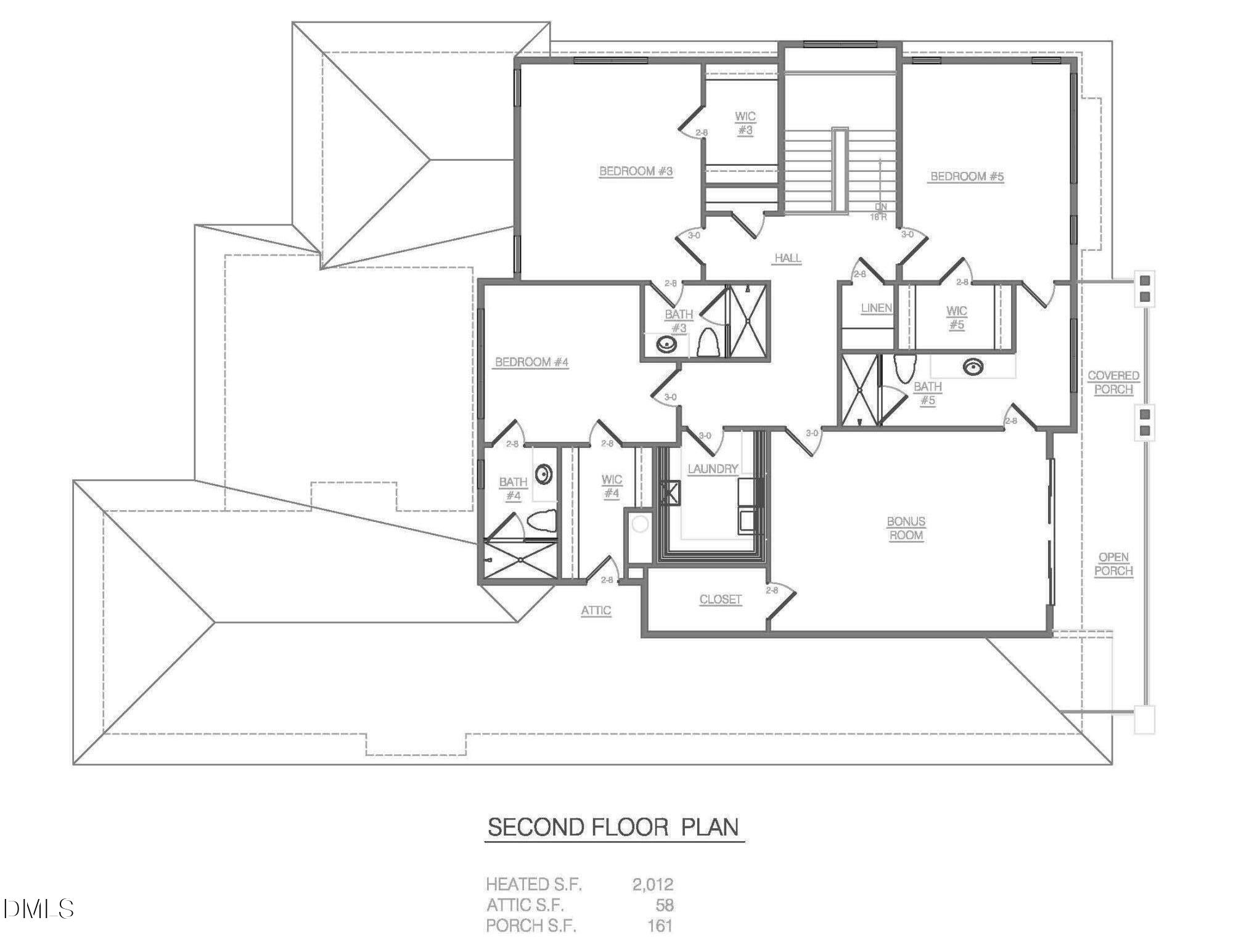 2817 Rothgeb Drive Raleigh, NC 27609 - Photo 5 of 6 Rothgeb Upper Level