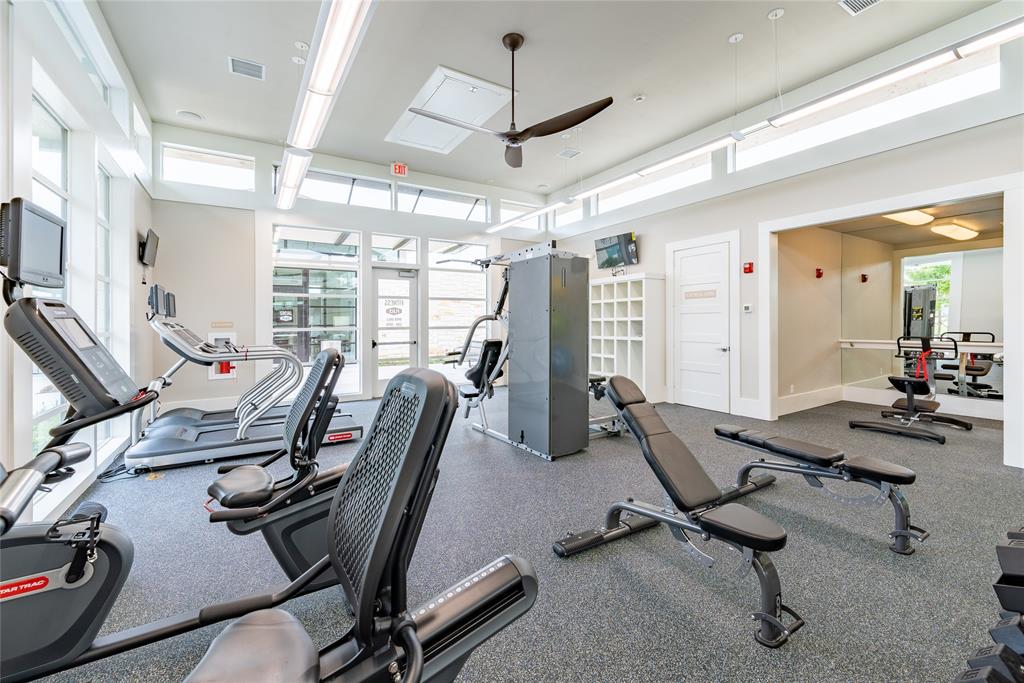 651 Watters Road, Unit 4202 Allen, TX 75013 - Photo 21 of 24 a view of a room with gym equipment